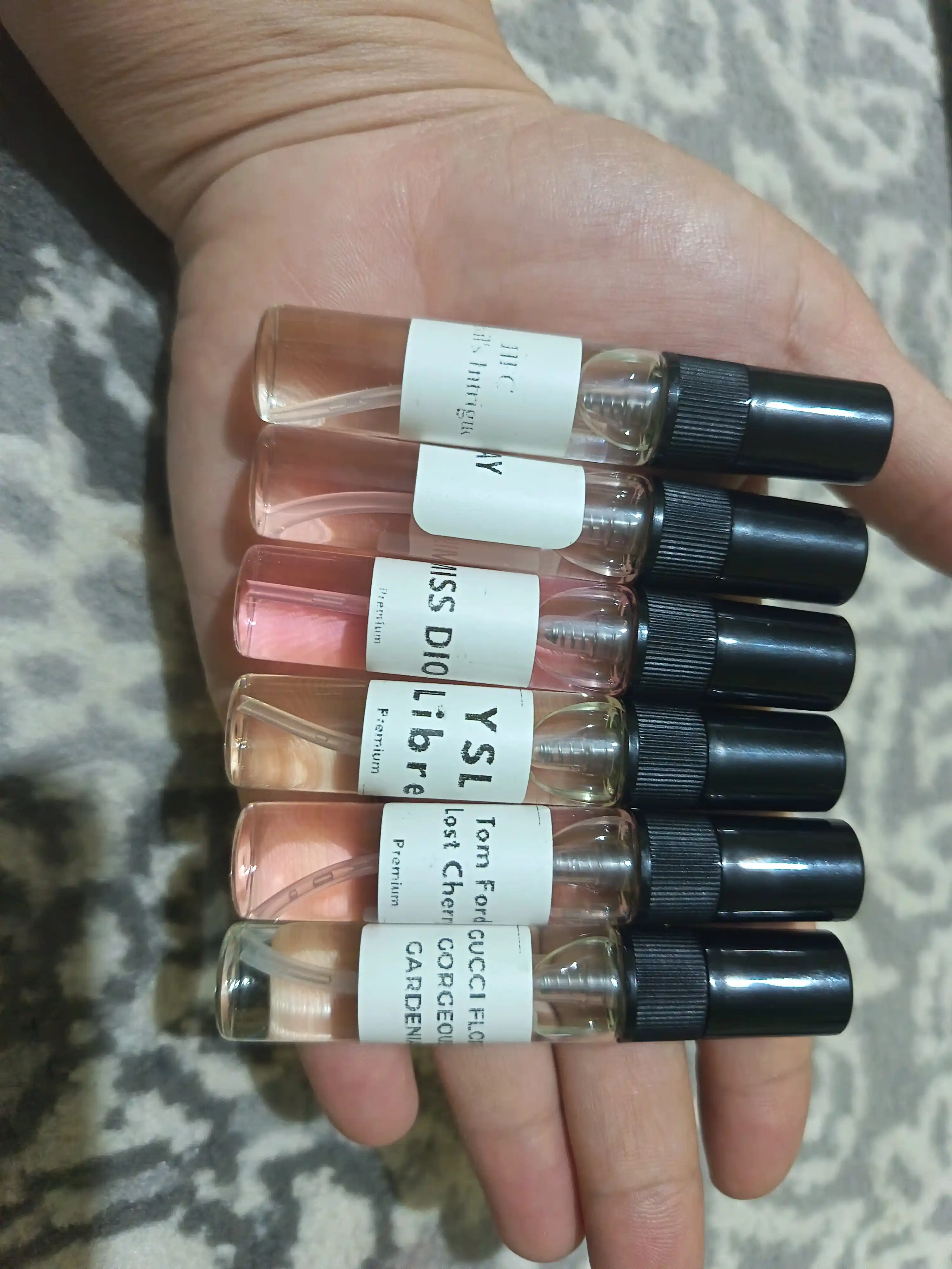 Набор духов для женщин Libre Lost Cherry Gucci Flora, Miss Dior, Devil's Intrigue, 6в1 suv