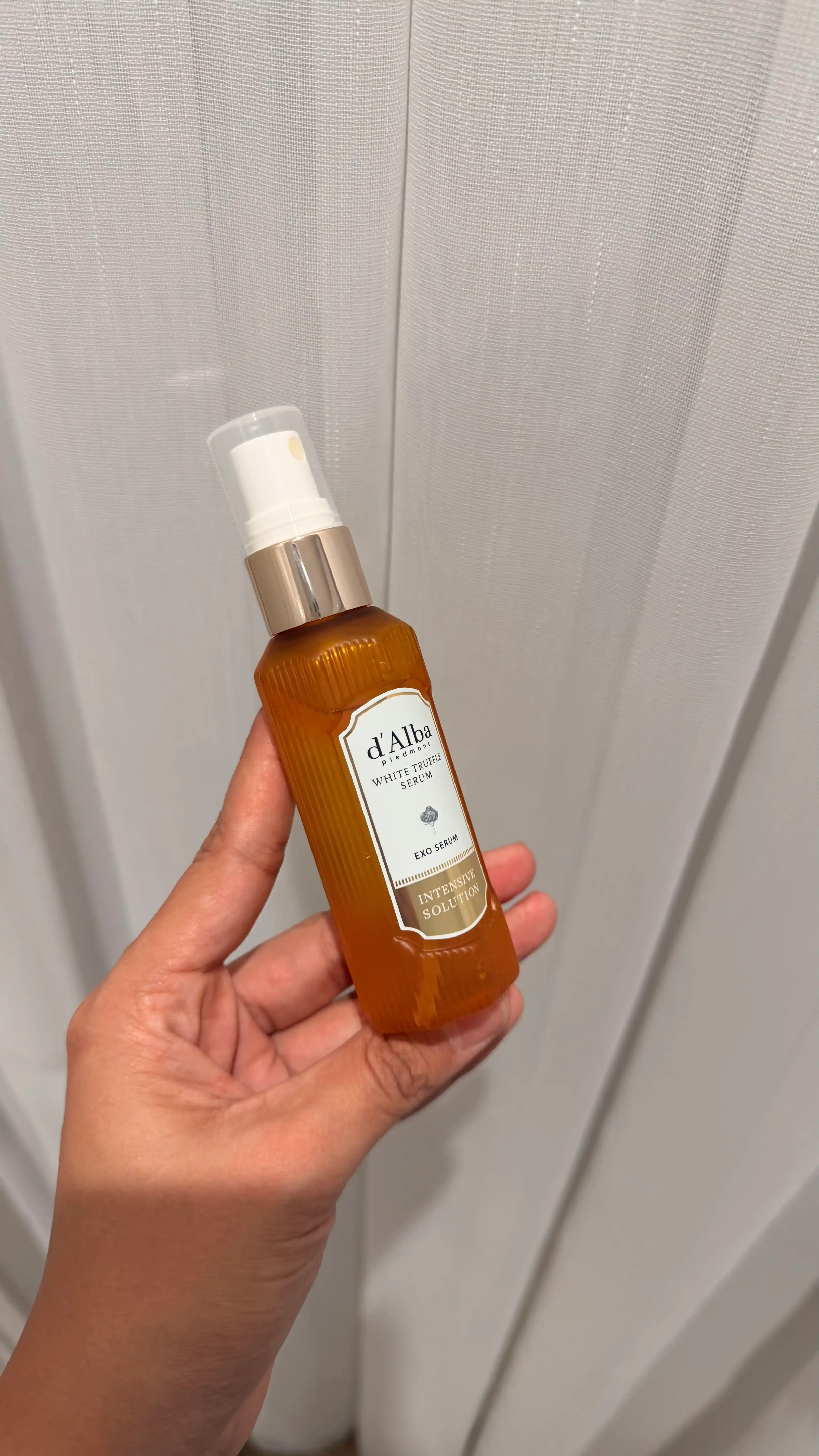 D'Alba Piedmont White Truffle Exo Serum — Terini yaltiratish uchun intensiv yechim