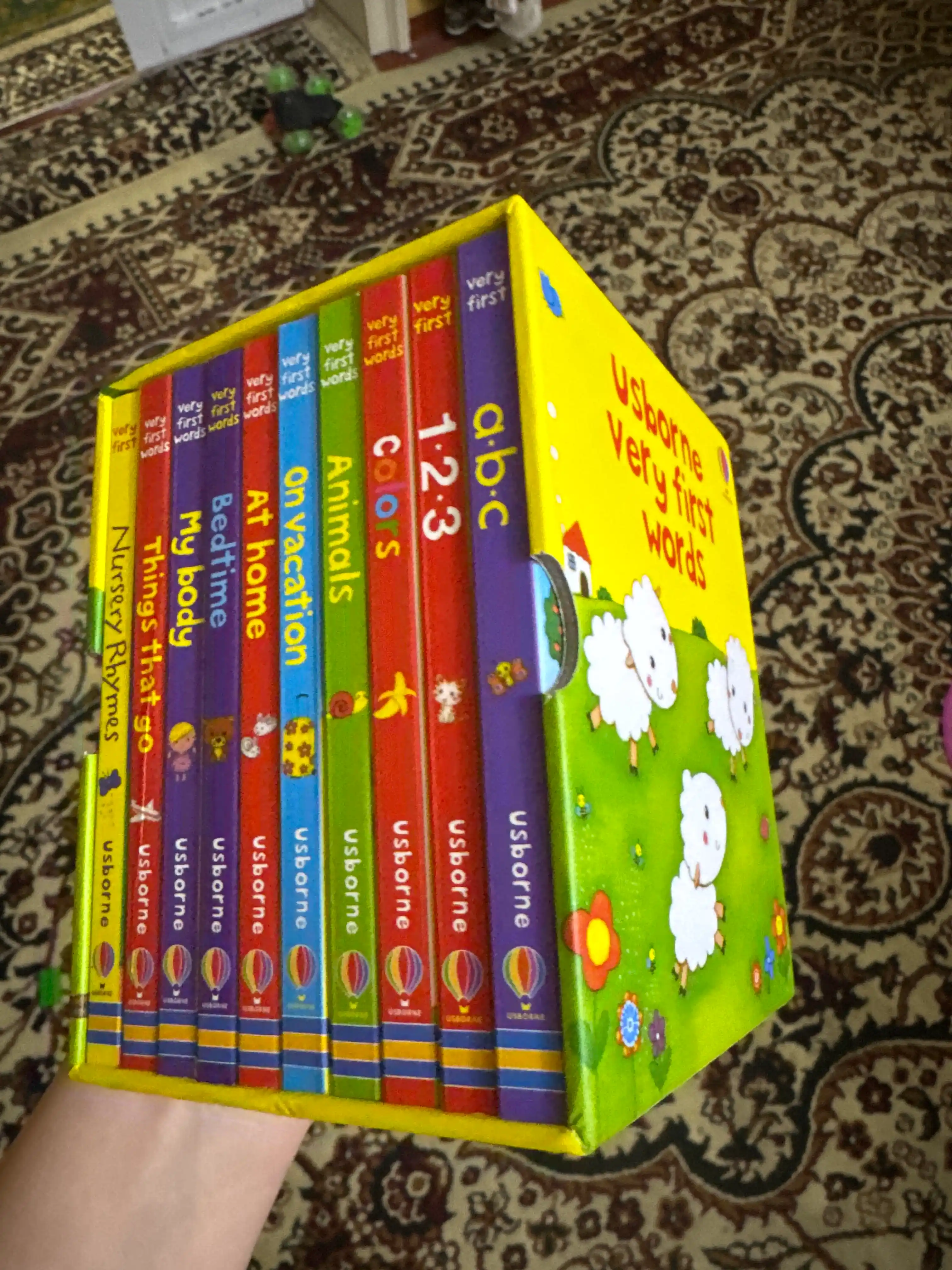 Набор Usborne Картонные Книжки  very first Words Мои самые первые слова