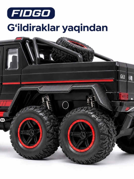 FIDGO avtomobil modeli, Mercedes G63 AMG 6x6