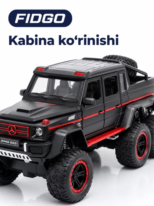 FIDGO avtomobil modeli, Mercedes G63 AMG 6x6