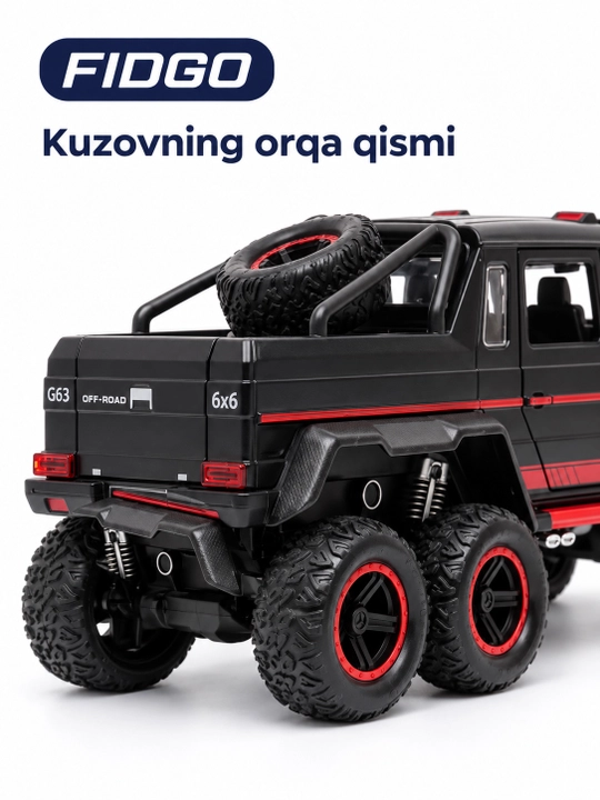 FIDGO avtomobil modeli, Mercedes G63 AMG 6x6