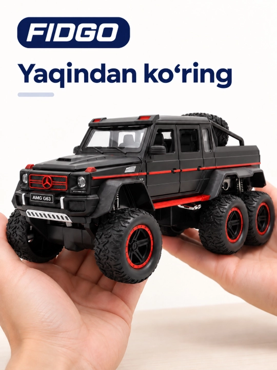 FIDGO avtomobil modeli, Mercedes G63 AMG 6x6