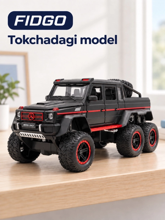 FIDGO avtomobil modeli, Mercedes G63 AMG 6x6