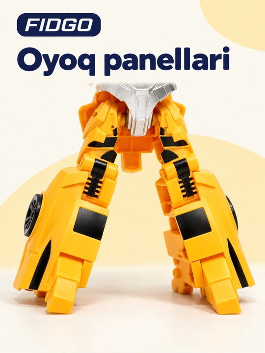 Robot-transformer FIDGO, robot va avtomobil ko‘rinishi