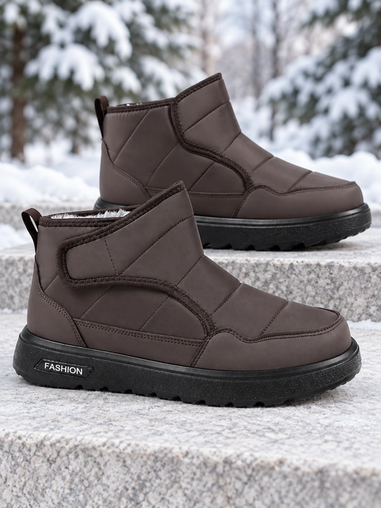 Erkaklar botinkalari DISHER Winterford, issiq, 39–45, mo‘ynali, bog‘ichsiz