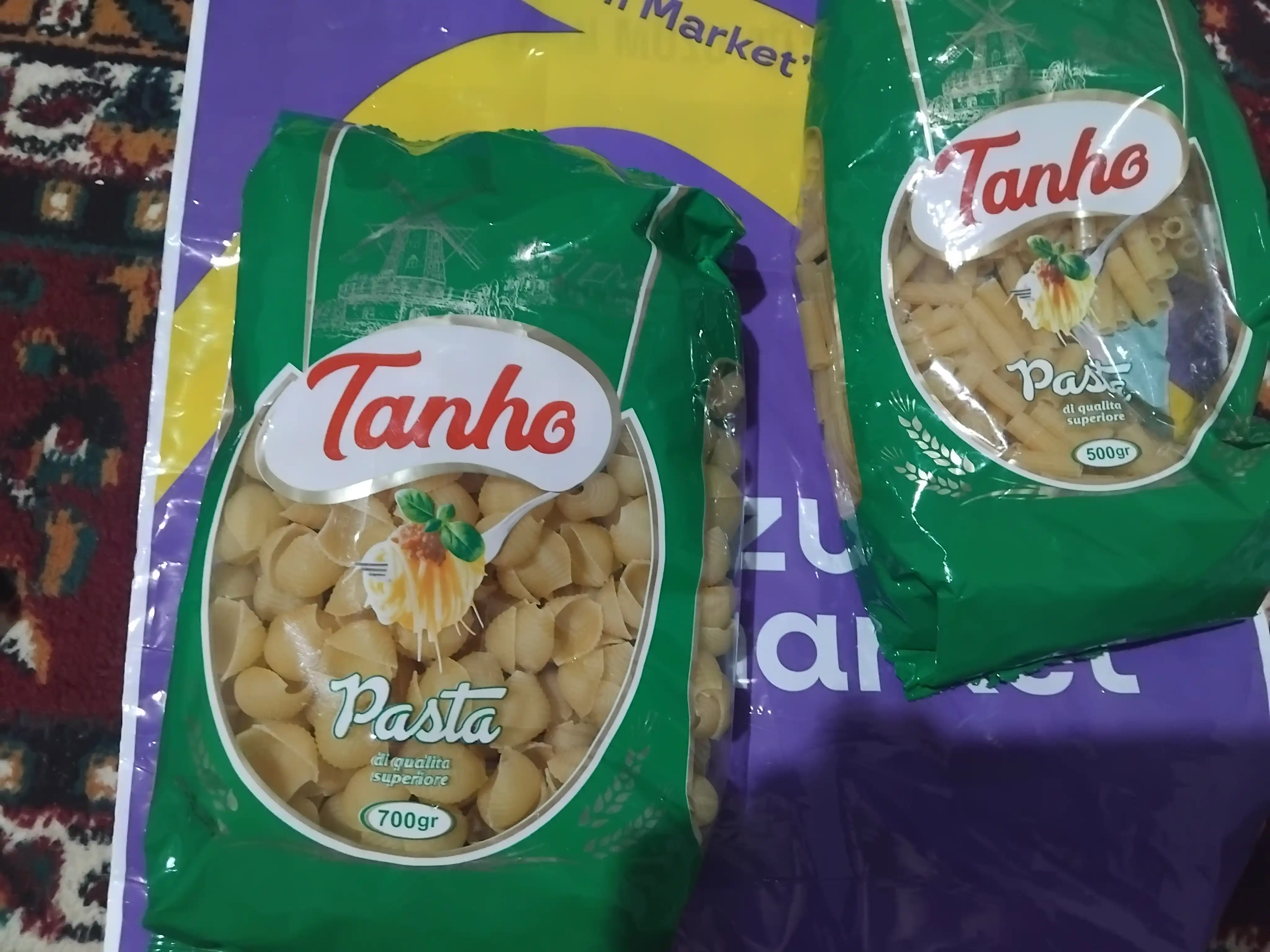 033 Макароны Tanho ракушки в/с, 700 г