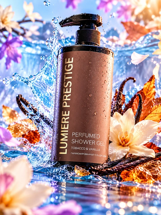 Парфюмированный гель для душа LUMIERE PRESTIGE, 1000 мл