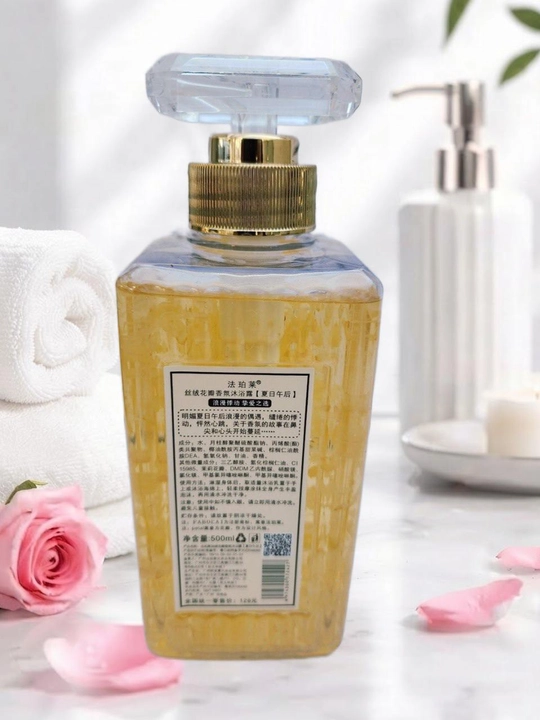 FABOL’AI парфюмeрованный (500мл) гель-скраб для душа Rich Fragrance