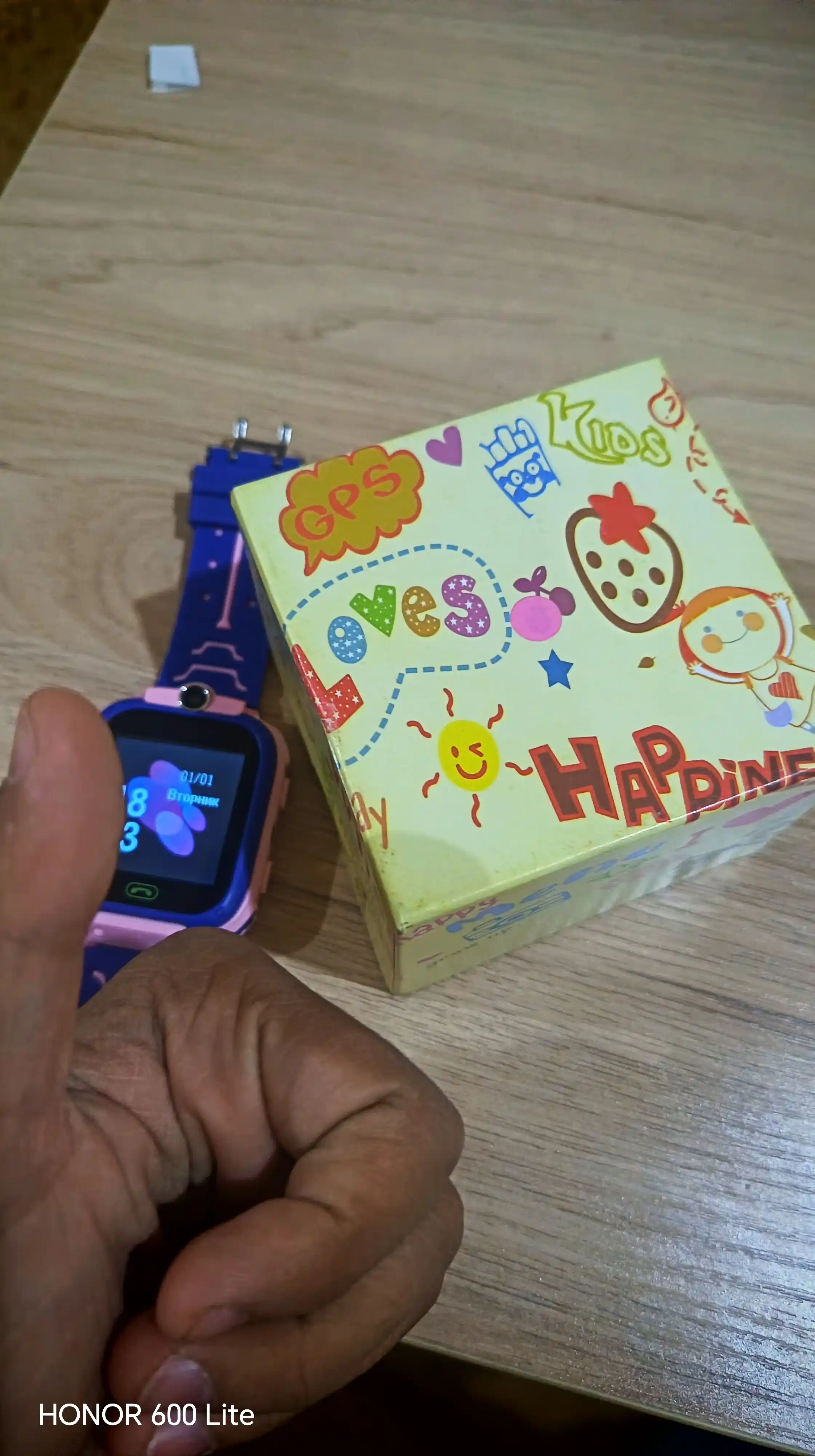 GPS va SIM-kartali bolalar aqlli soati Smart Watch, TechnoEarth