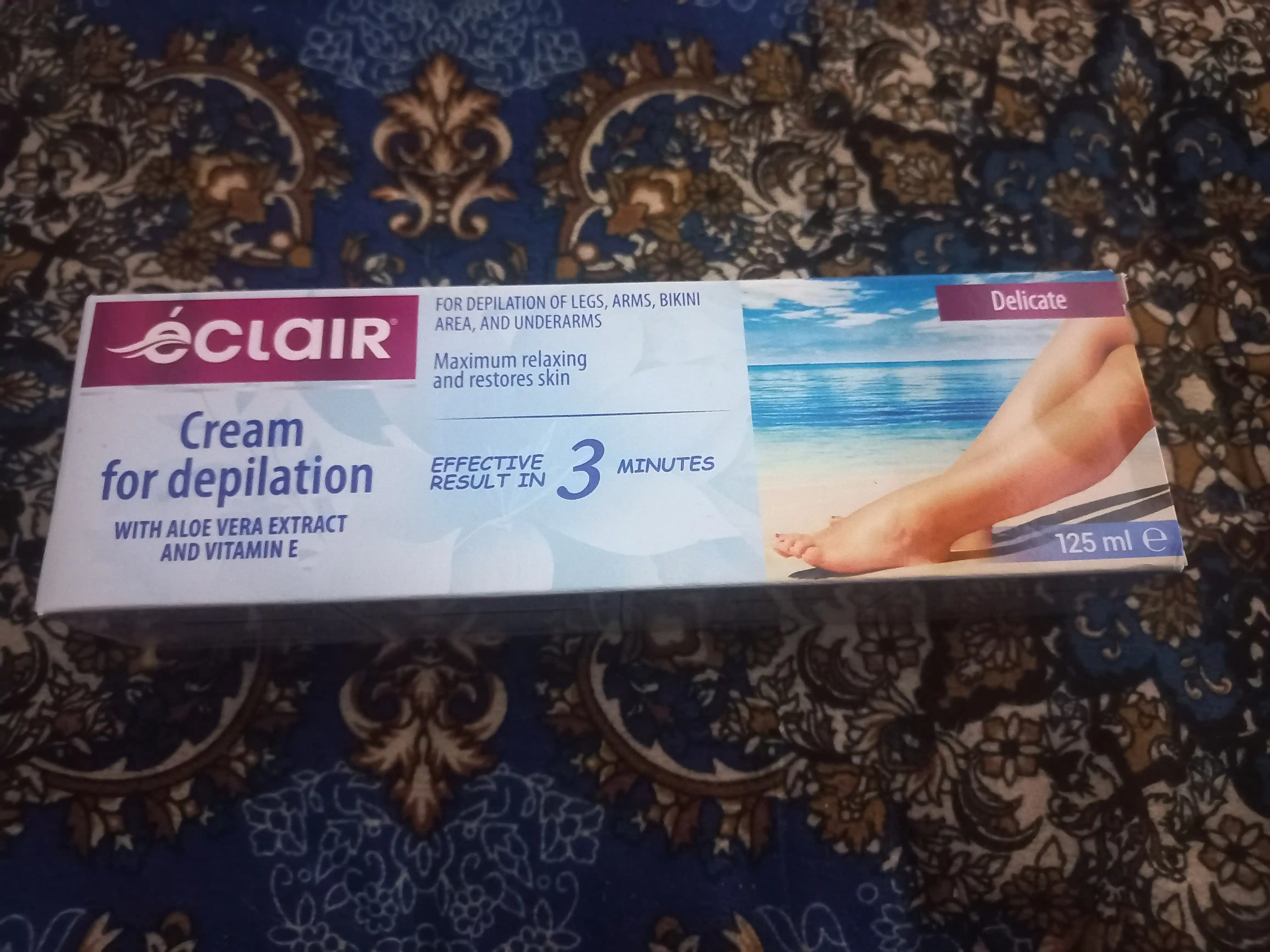 Krem depilator Eclair nozik, 125 ml.
