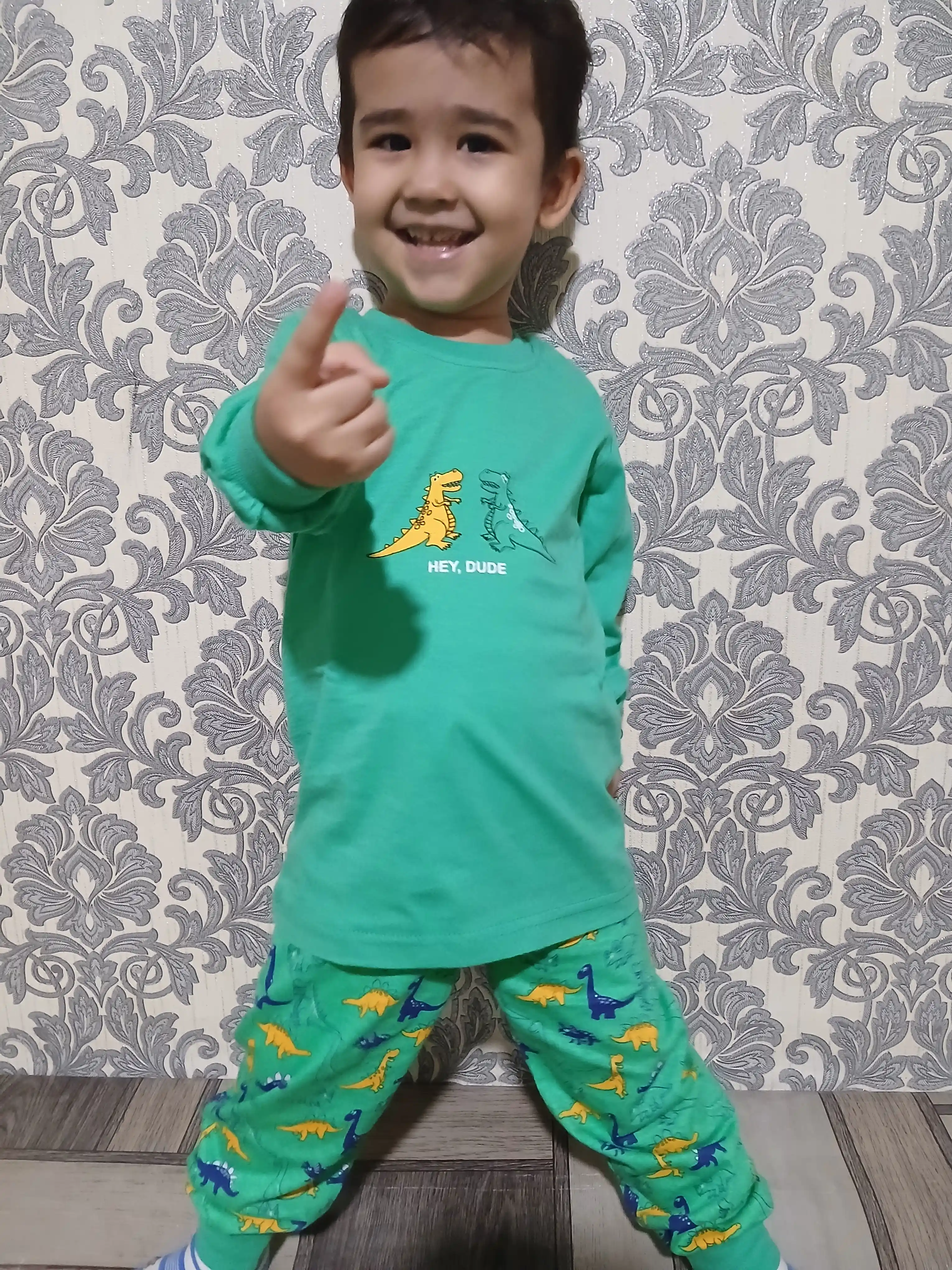 Пижама для мальчика, 4–8 лет, мягкая ткань, дышащий материал, детская одежда