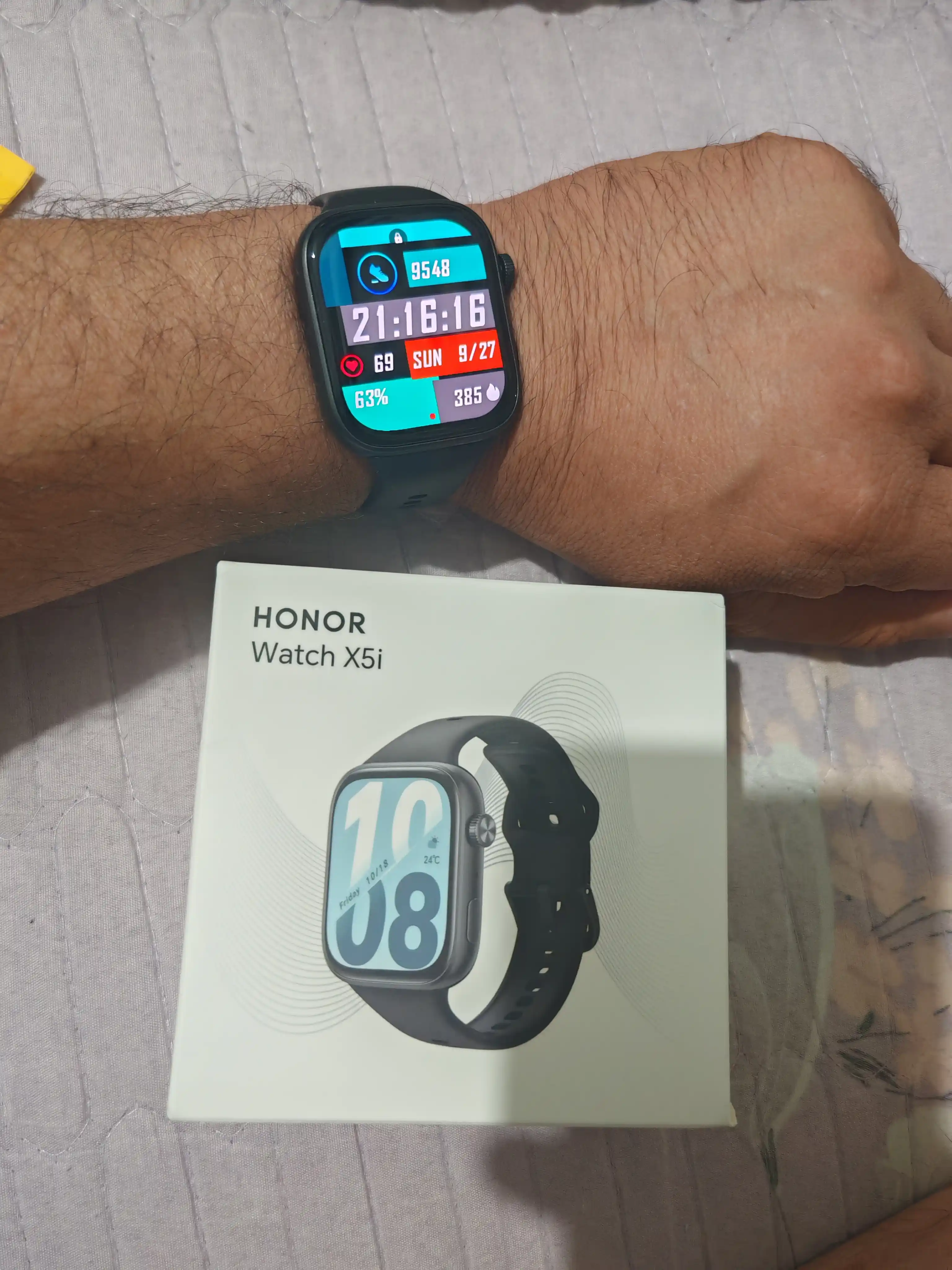 Smart Watch HONOR Watch X5i, 2026 versiya, AMOLED ekran, Bluetooth, qo‘ng‘iroq funksiyasi