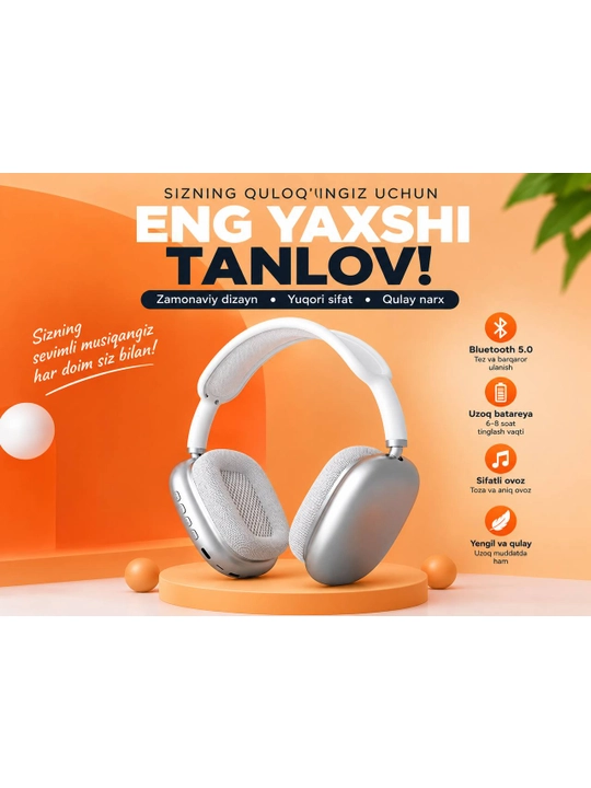 Беспроводные Bluetooth-наушники P9 - 