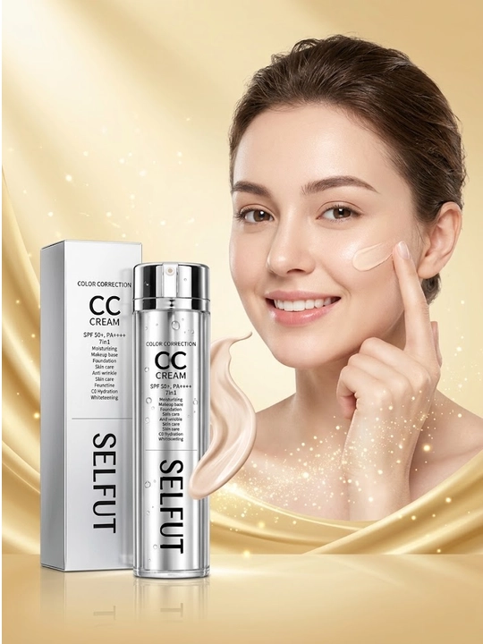 SELFUT CC крем, тональный крем, SPF 50+, крем для лица, CC Cream