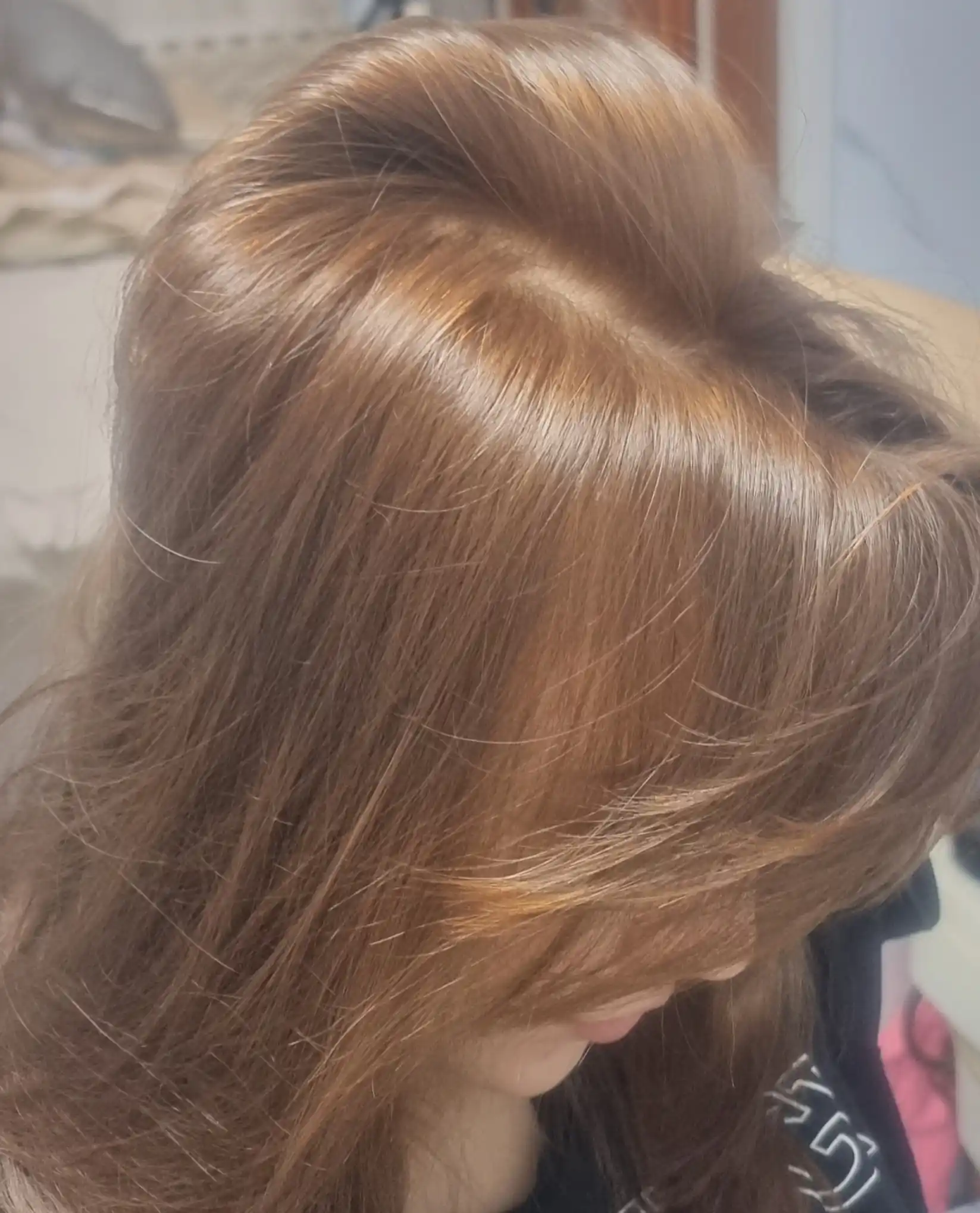 Sochlar uchun krem bo'yog' Color Naturals, ton 7.34 Amber