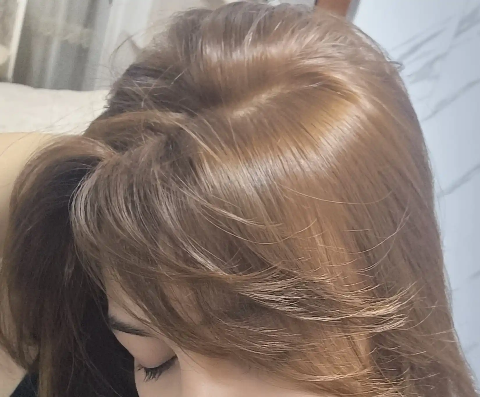 Sochlar uchun krem bo'yog' Color Naturals, ton 7.34 Amber