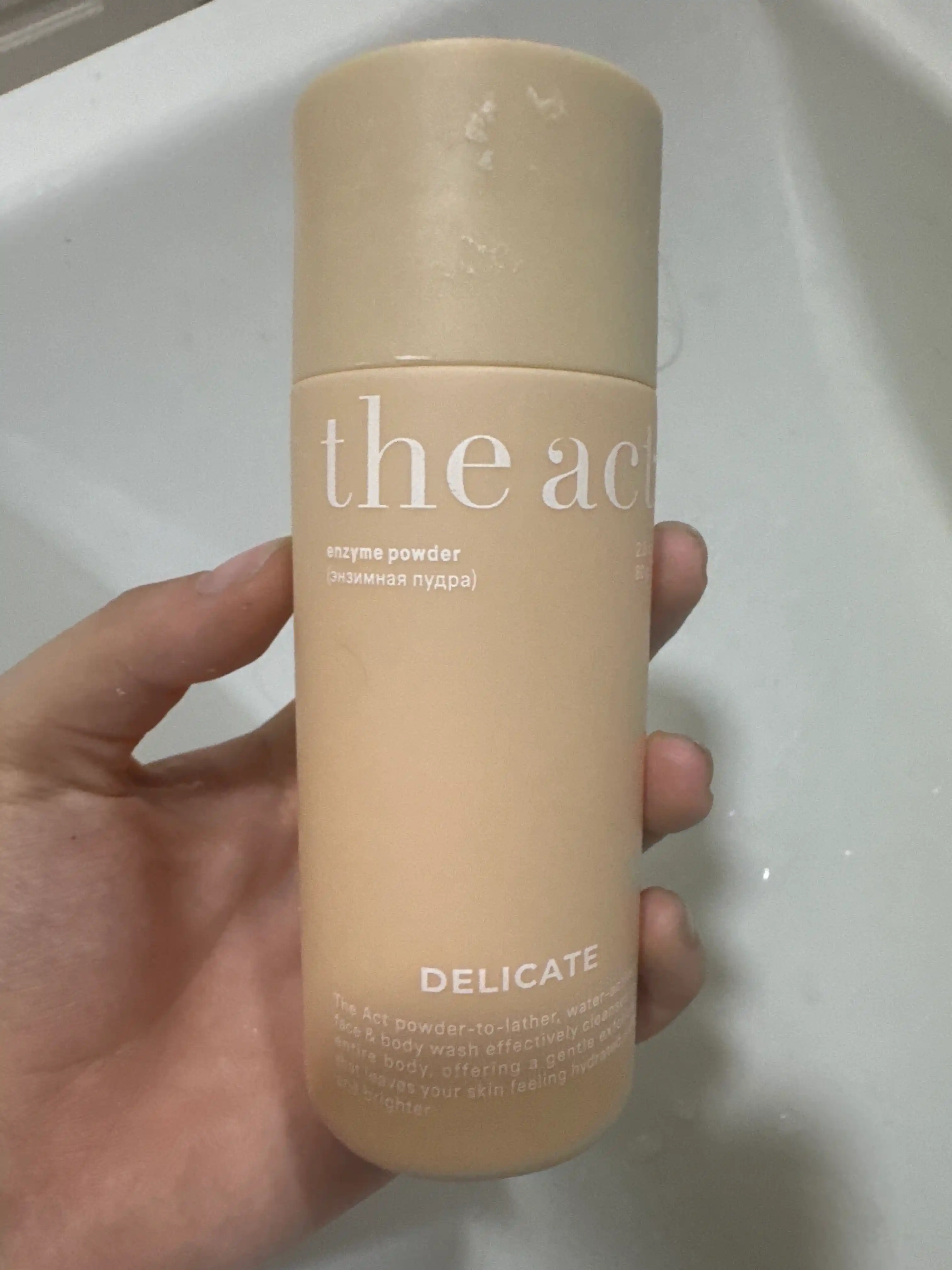 The Act энзимная пудра для лица и тела, 80 гр