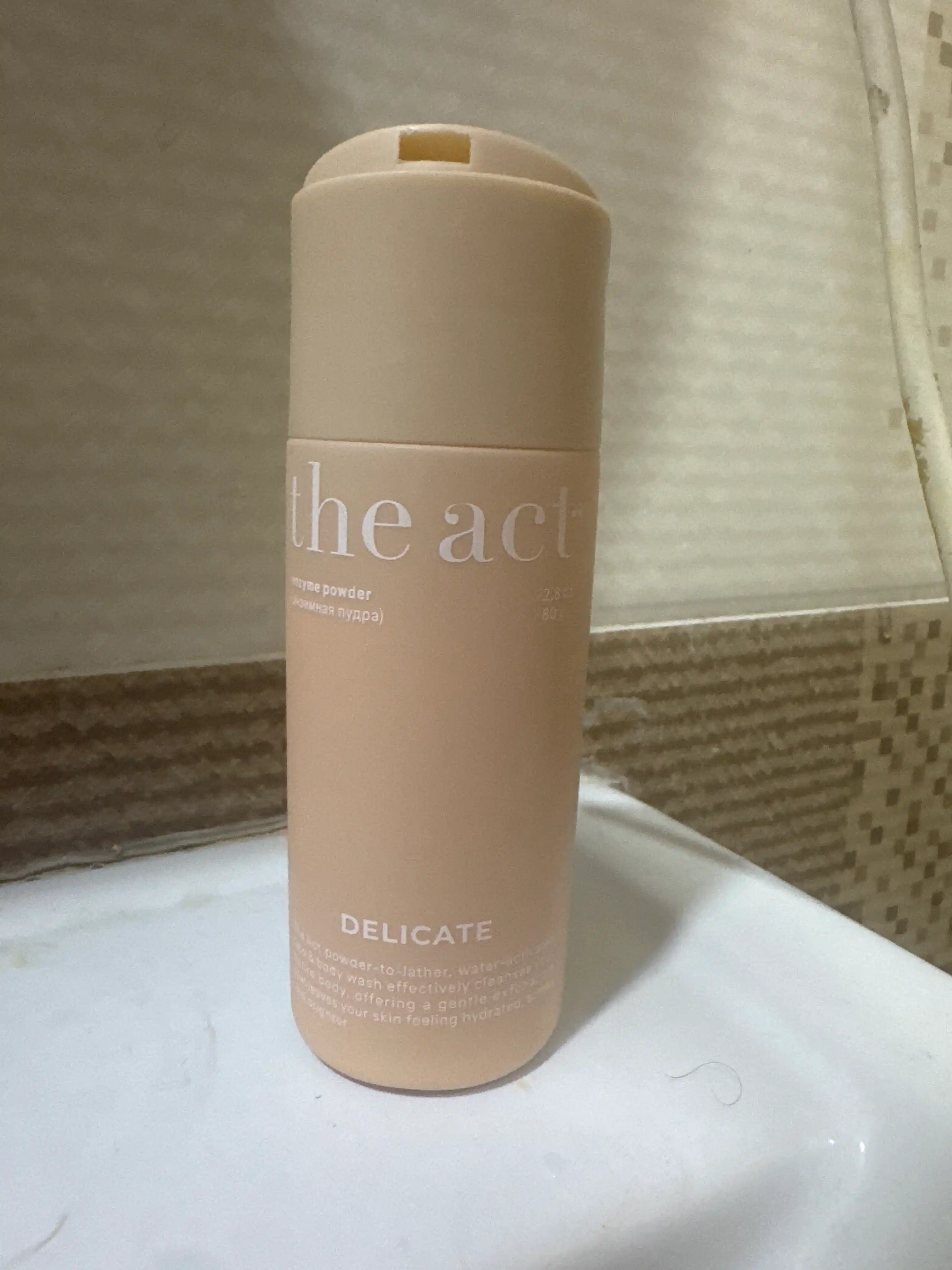 The Act энзимная пудра для лица и тела, 80 гр