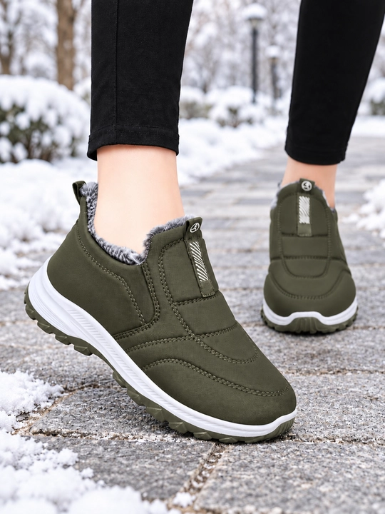 Ayollar sliponlari DISHER WarmStep, qishki, issiq, qulay, 1 o’lcham katta oling