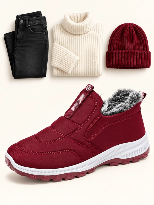 Ayollar sliponlari DISHER WarmStep, qishki, issiq, qulay, 1 o’lcham katta oling