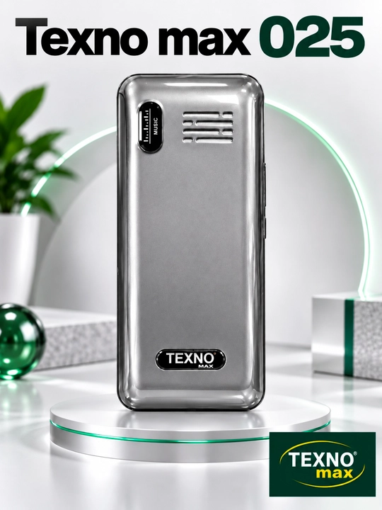 Texnomax 025 кнопочный телефон с двумя SIM, ярким экраном и удобным интерфейсом