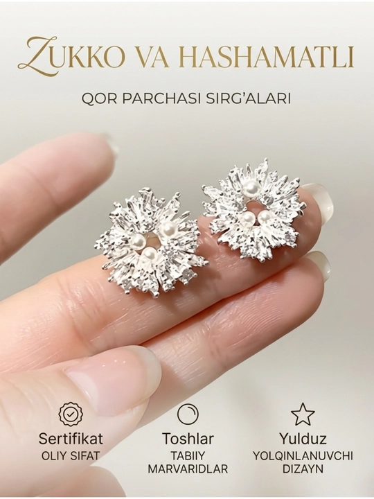 Серьги женские в ассортименте, трендовые виды, застежки гвоздики и висячие