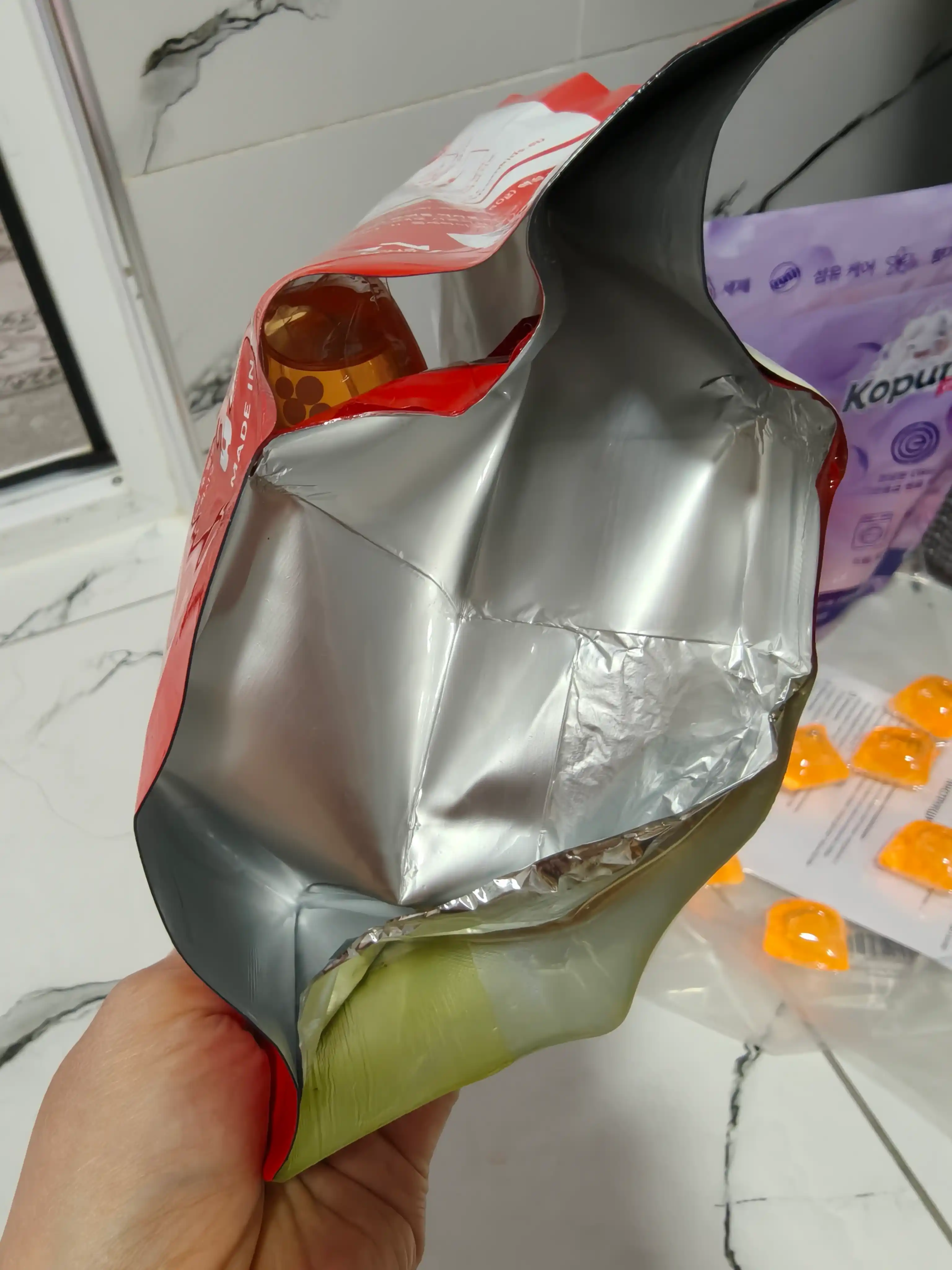 Kopum Plus kir yuvish kapsulalari, 1 kapsula 7 kg kirga yetadi, xushbo‘ylantirilgan