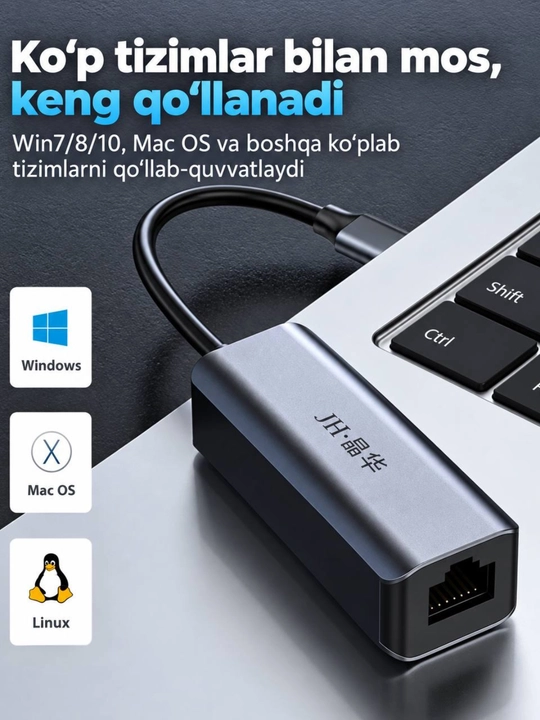 USB 3.0 HUB,3×USB 3.0+RJ45 Gigabit LAN Type-C RJ45 Gigabit Ethernet Type-C USB HUB 3.0