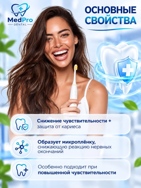 Biorepair зубная паста и средство для чувствительных зубов, с силиконовой капой