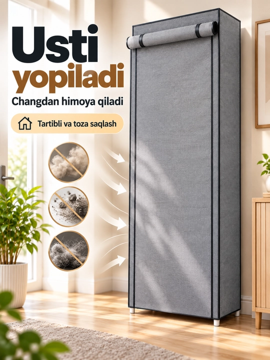 Oyoq kiyim javoni, metall obuv polka, 4, 5 va 9 qavatli poyabzal uchun tokcha