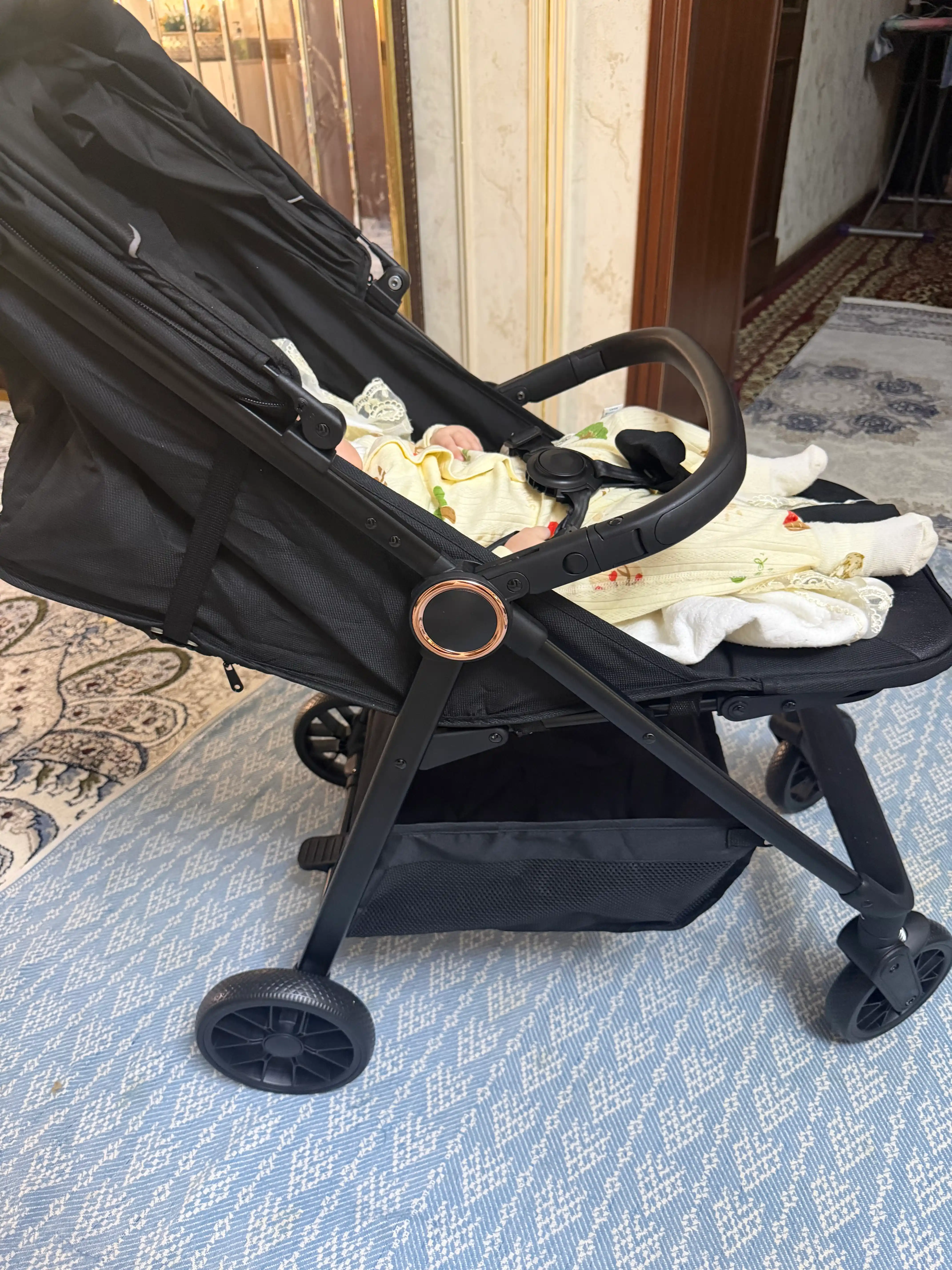 Детская коляска kidilo C6 (0-22 кг), легкая и складная коляска