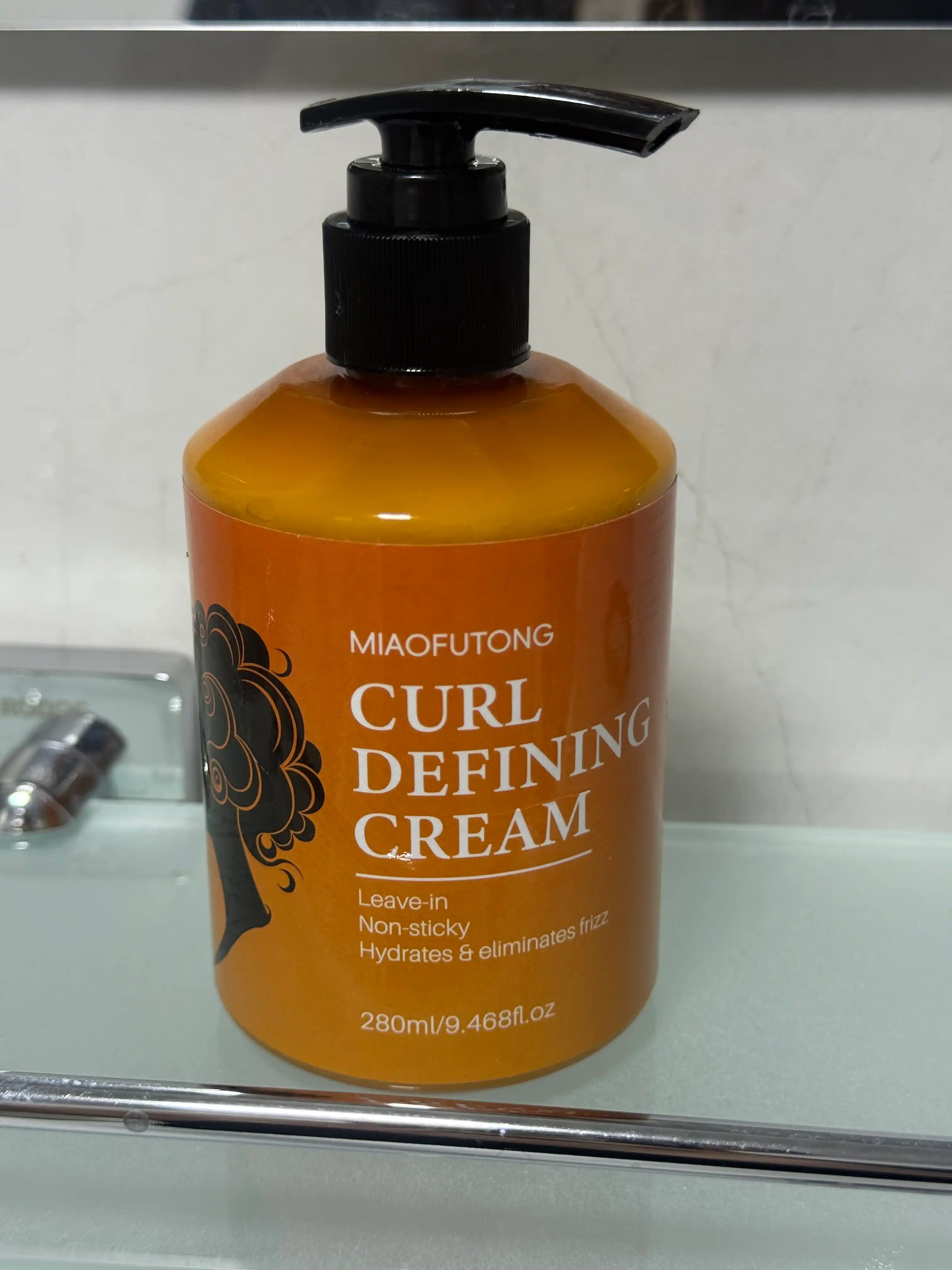Крем для кудрявых волос MIAOFUTONG Curl Defining Cream, несмываемый, 280 мл