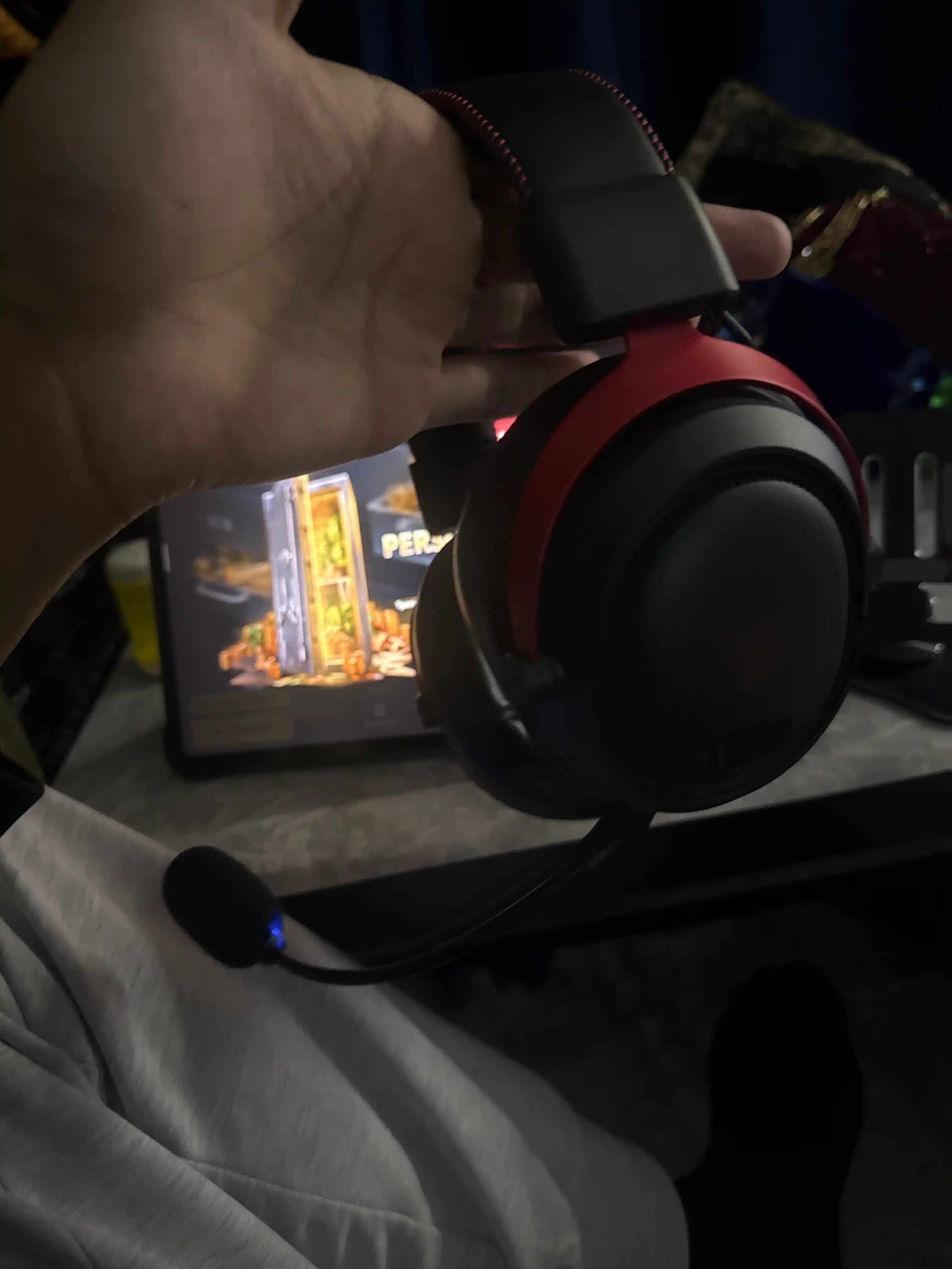 SADES SA-812 PRO mikrofonli geymer quloqchin, simsiz, Bluetooth/2.4G/USB-C