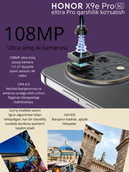 HONOR X9E Pro 5G, защита eXtra Pro, 11000 мАч, до 10 м по стандарту IP69