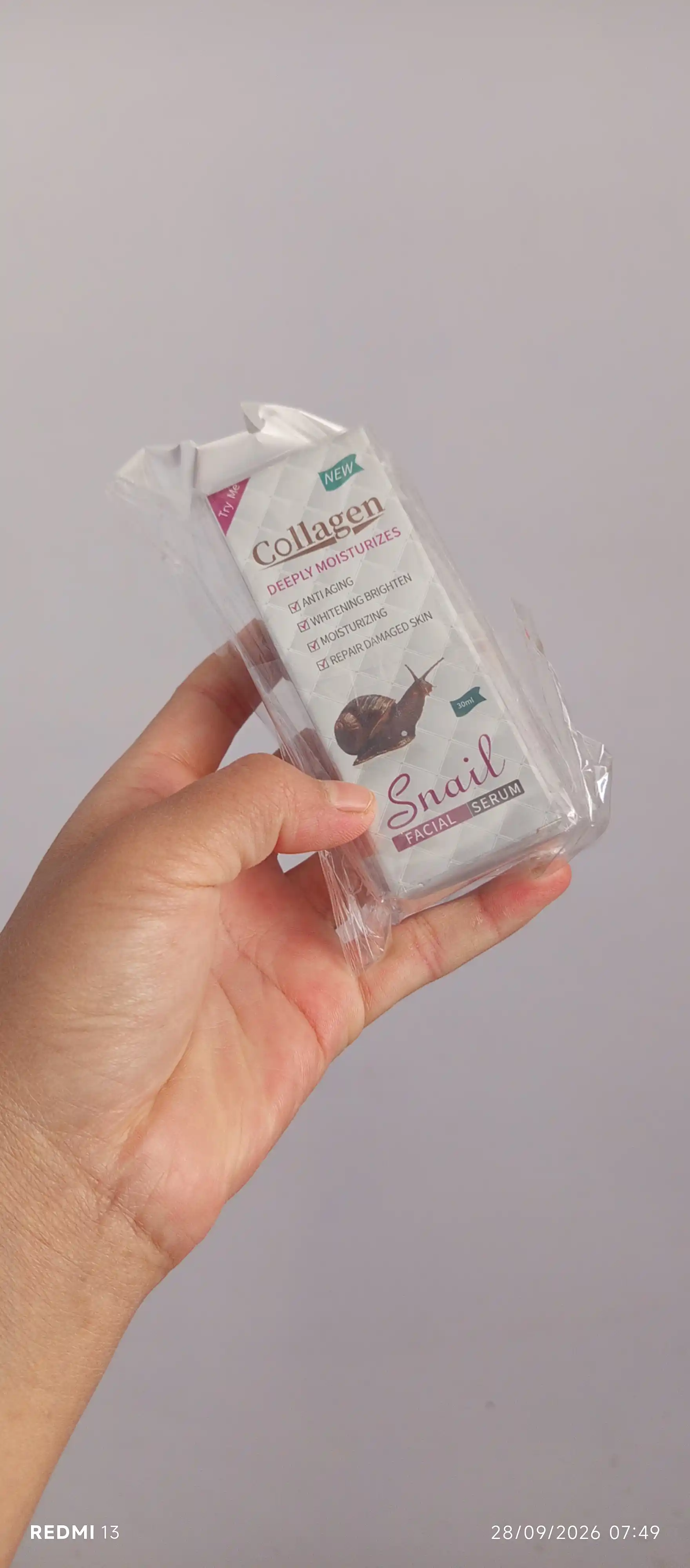 Collagen База для лица, отбеливающий, анти-акне и антивозрастной, 4 в 1, 30 г