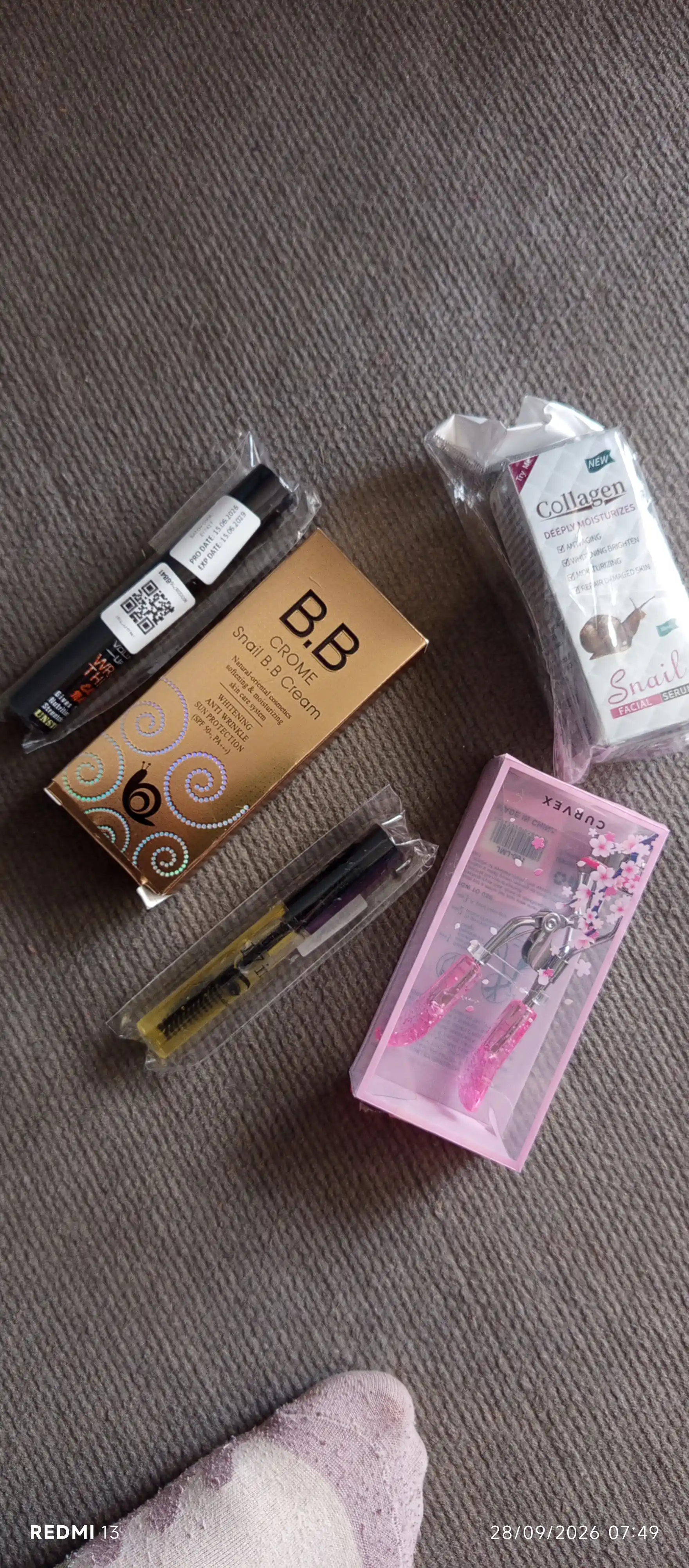 Collagen База для лица, отбеливающий, анти-акне и антивозрастной, 4 в 1, 30 г