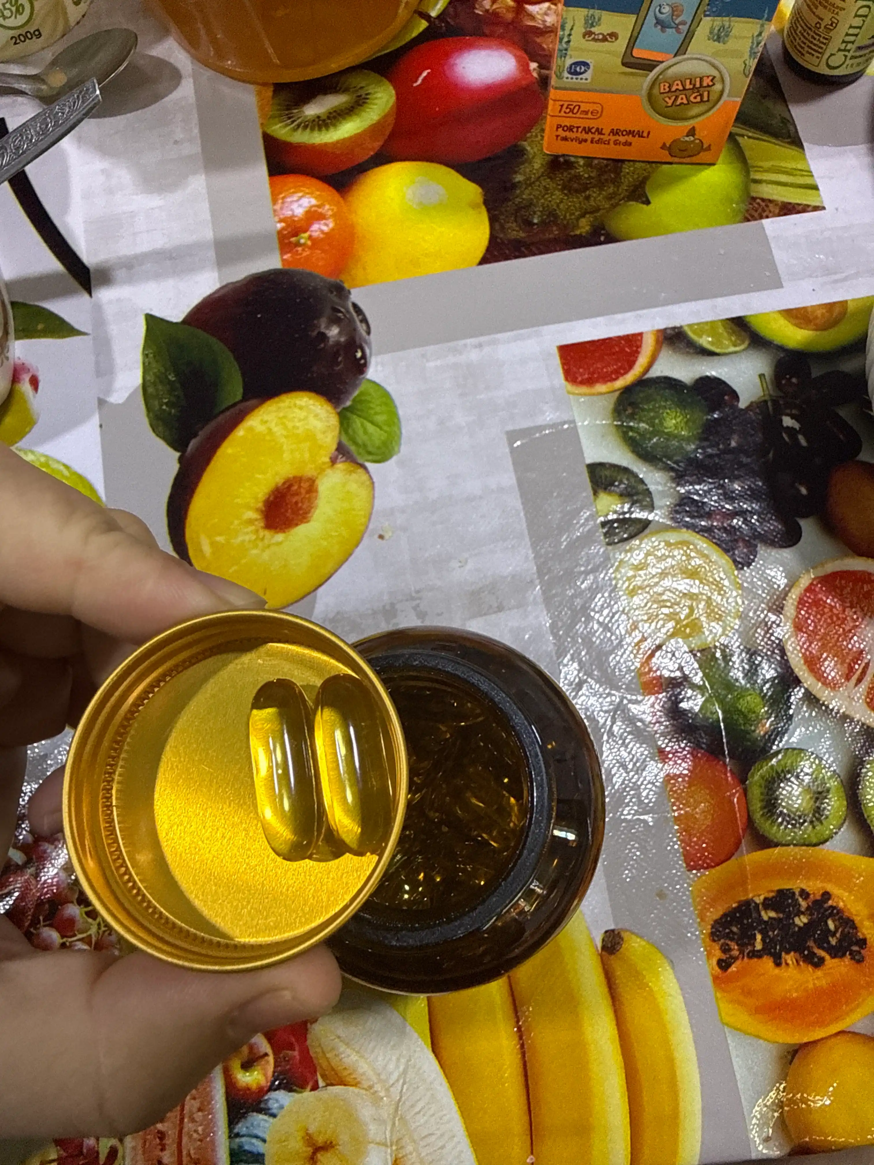 Omega 3 Рыбий жир 1000 mg для улучшения зрения, памяти и внимания, 100 капсул