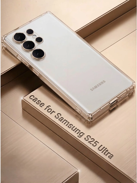 Jild, chexol. Samsung S25 Ultra uchun ultra ingichka shaffof g'ilof Air Skin (0.3 mm) - 