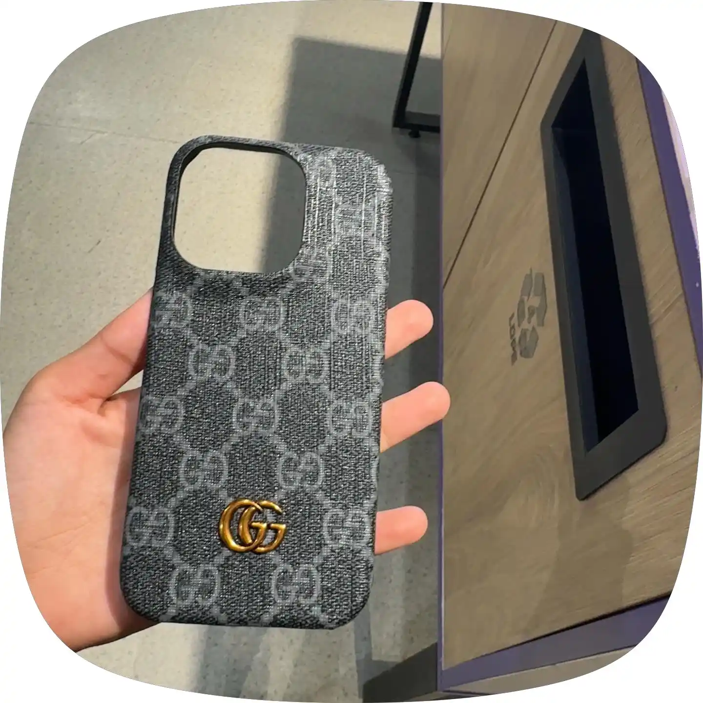 Чехол для iPhone 11, 12, 13, 14, 15, 16, 17, Pro, Max, Gucci