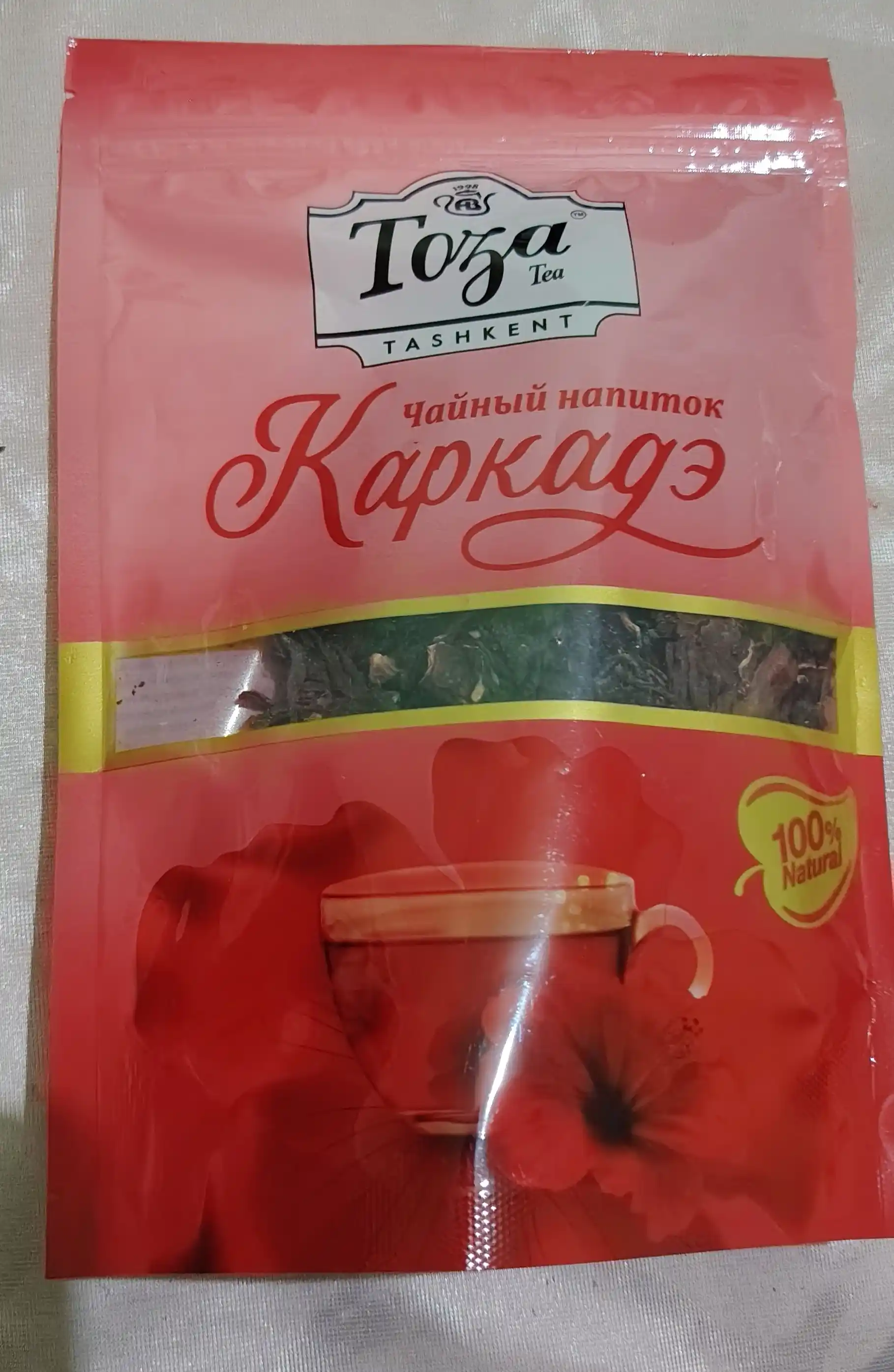 Чай Каркаде Toza, 80 гр