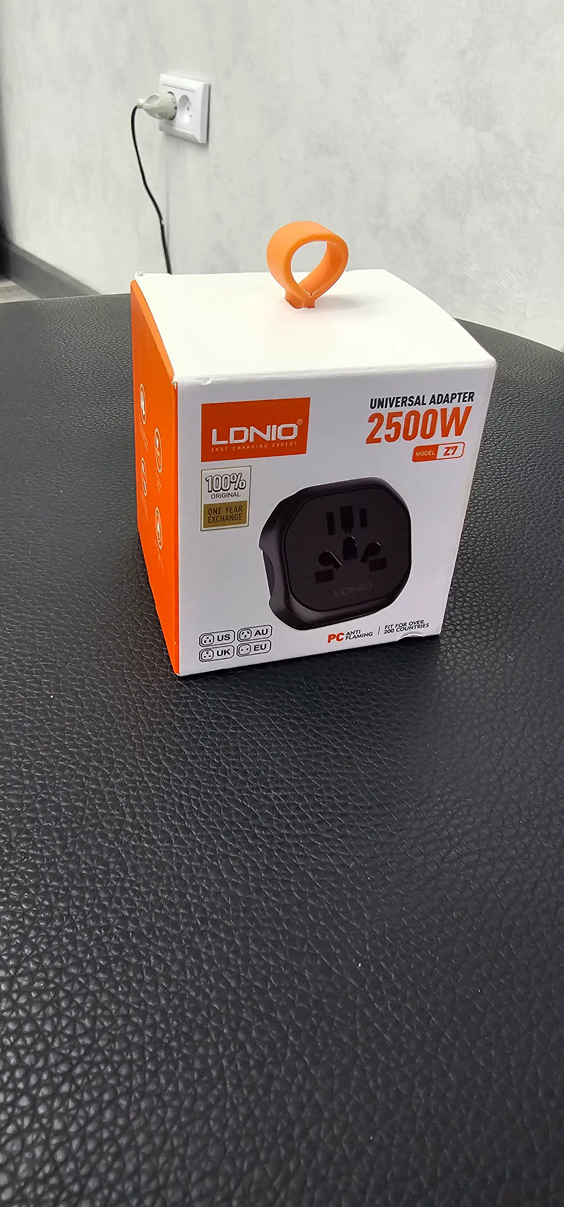 LDNIO Z7 2500W Универсальный адаптер, качественный дорожный переходник