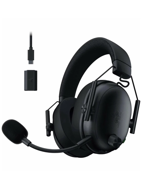 Беспроводная гарнитура Razer BlackShark V3 Black, BT/2.4G, THX, 70 ч, с гарантией