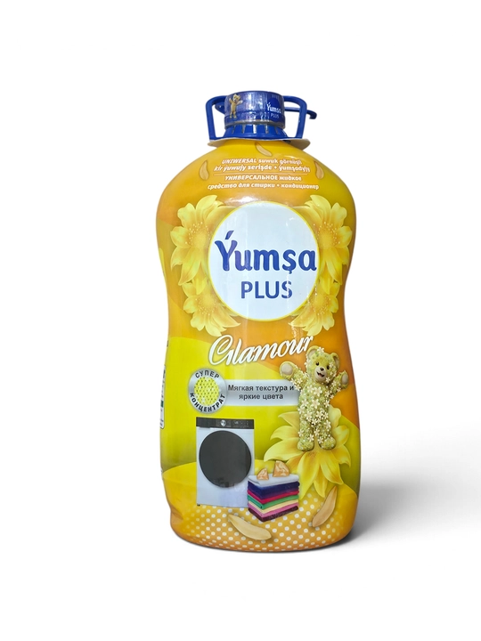 Гель для стирки, для белого, цветного, универсального, YUMSA, ароматизированный, 5 кг