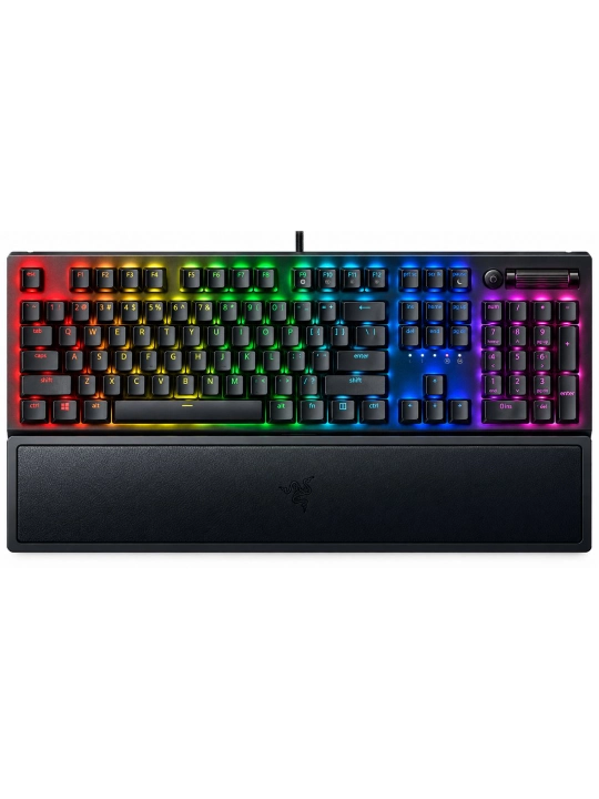 Механическая клавиатура Razer BlackWidow V3, Green Switch, RGB, полноразмерная