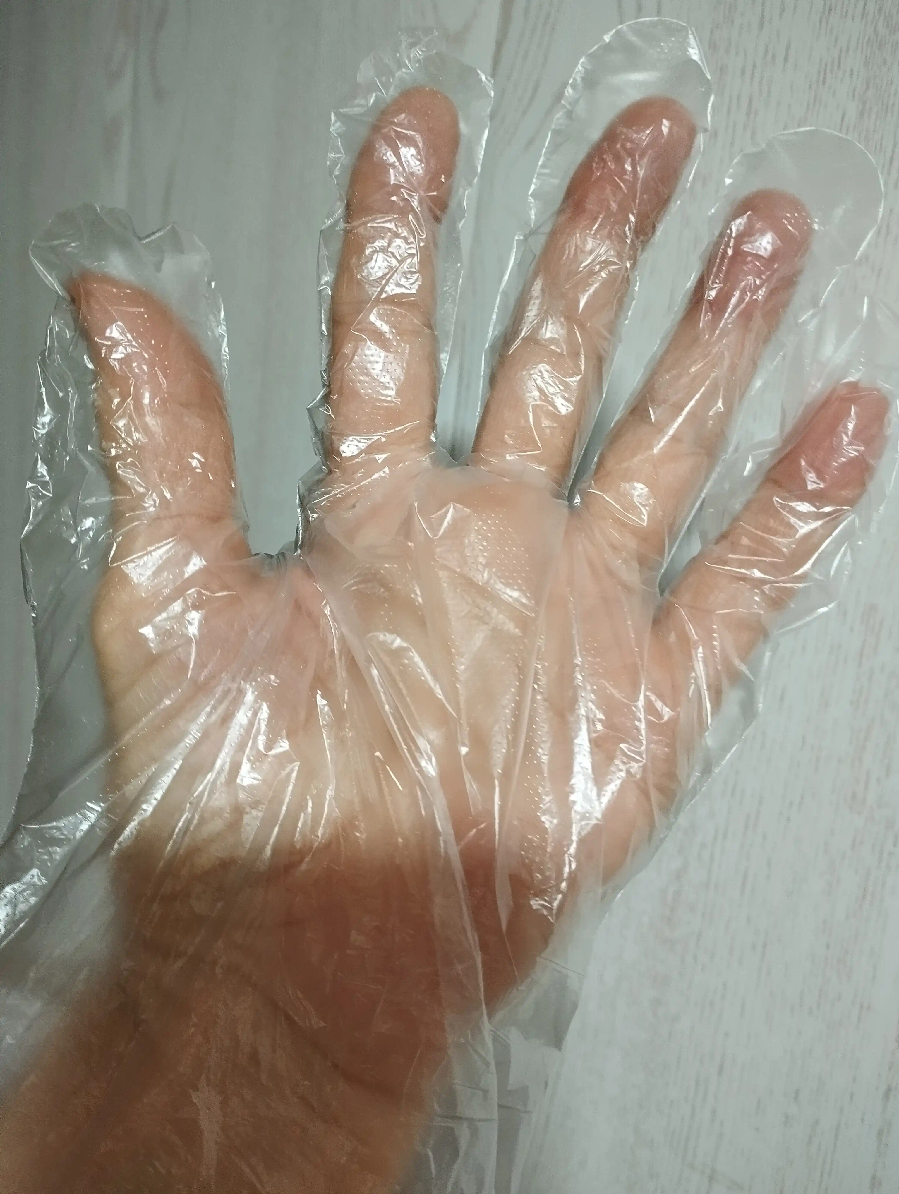Bir martalik qo‘lqop, 200 dona, oshxona va oziq-ovqat uchun