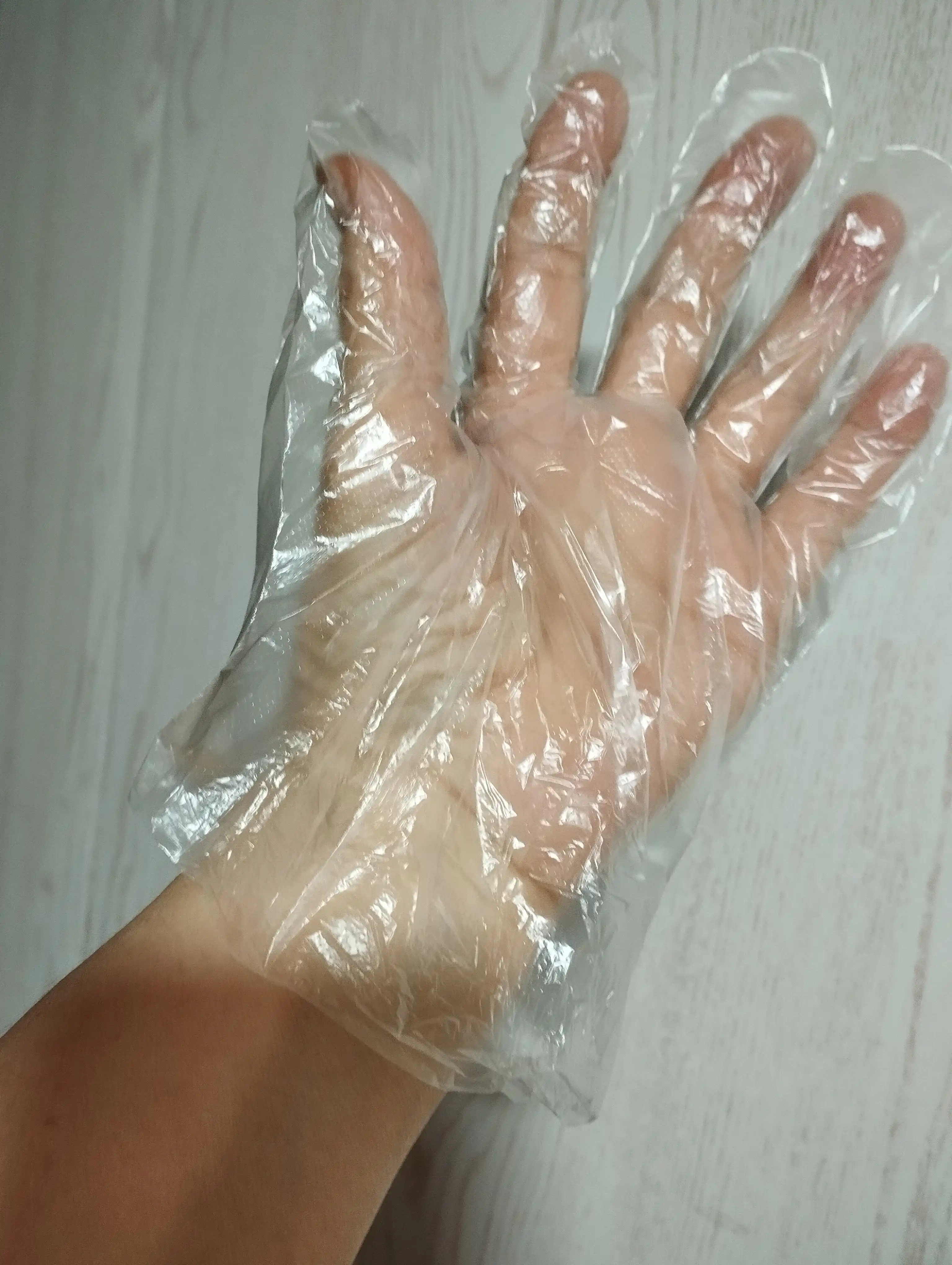 Bir martalik qo‘lqop, 200 dona, oshxona va oziq-ovqat uchun