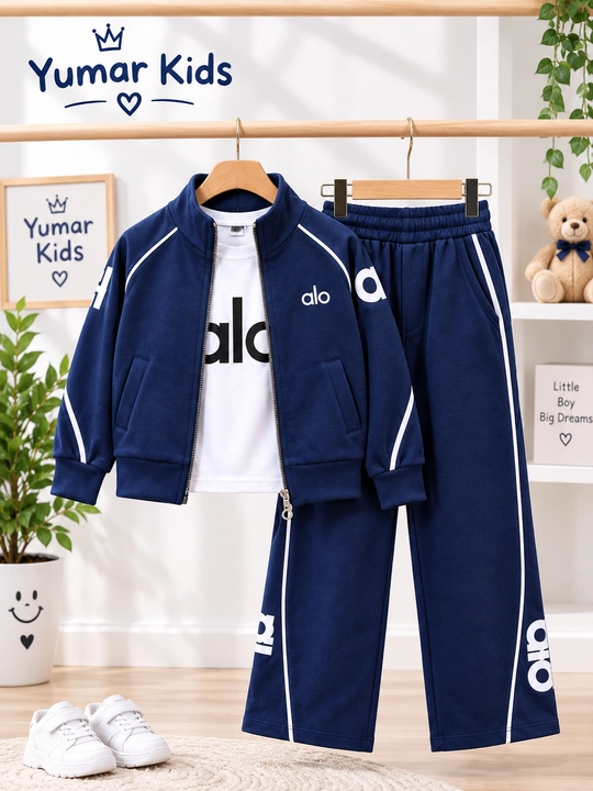 Qizlar uchun 3 qismli sport kostyumi, troyka, spartifka– olimpiyka, futbolka va shim