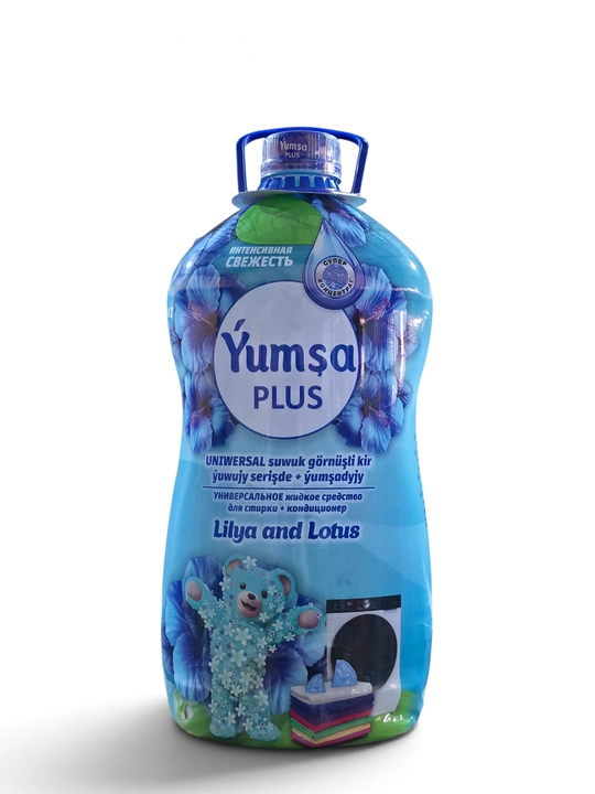 Yuvish uchun gel, oq, rangli, universal, YUMSA, xushbo‘y, 5 kg