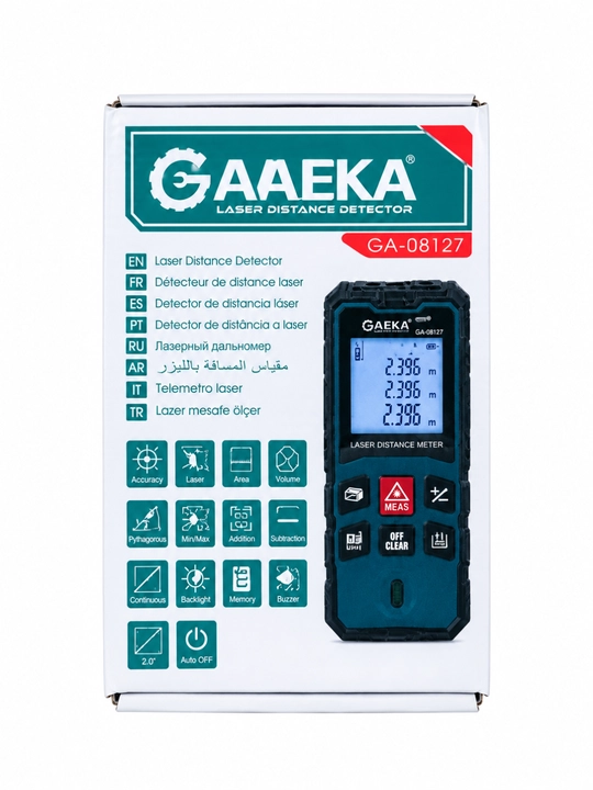 Garka lazerli masofa o‘lchagichi ixcham elektron o‘lchov asbobi